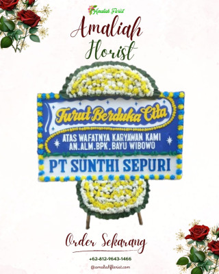 Papan Bunga Duka di Terban