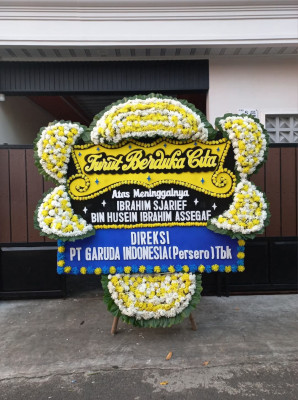 Papan Bunga Duka di Terban